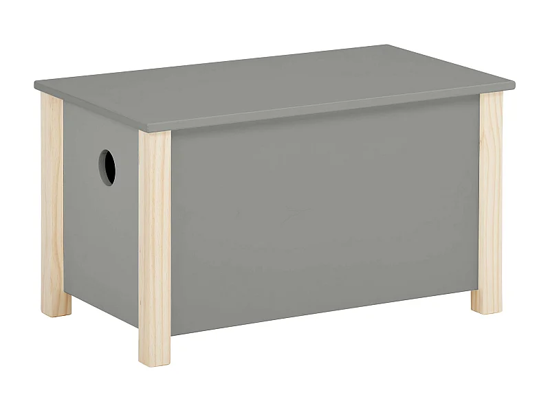 Square Line|Malle en MDF gris