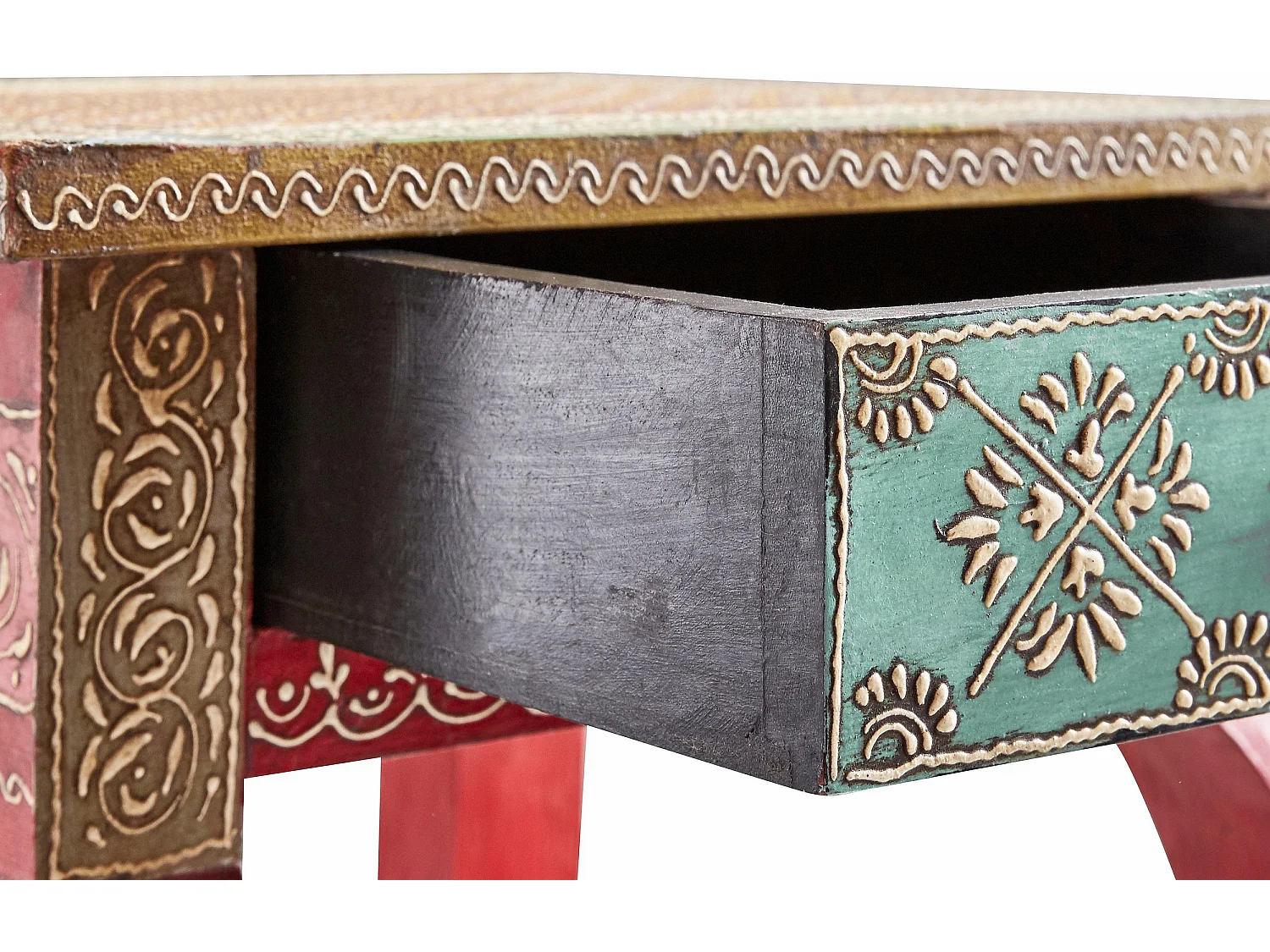 Vivek|Table d'appoint avec 1 tiroir