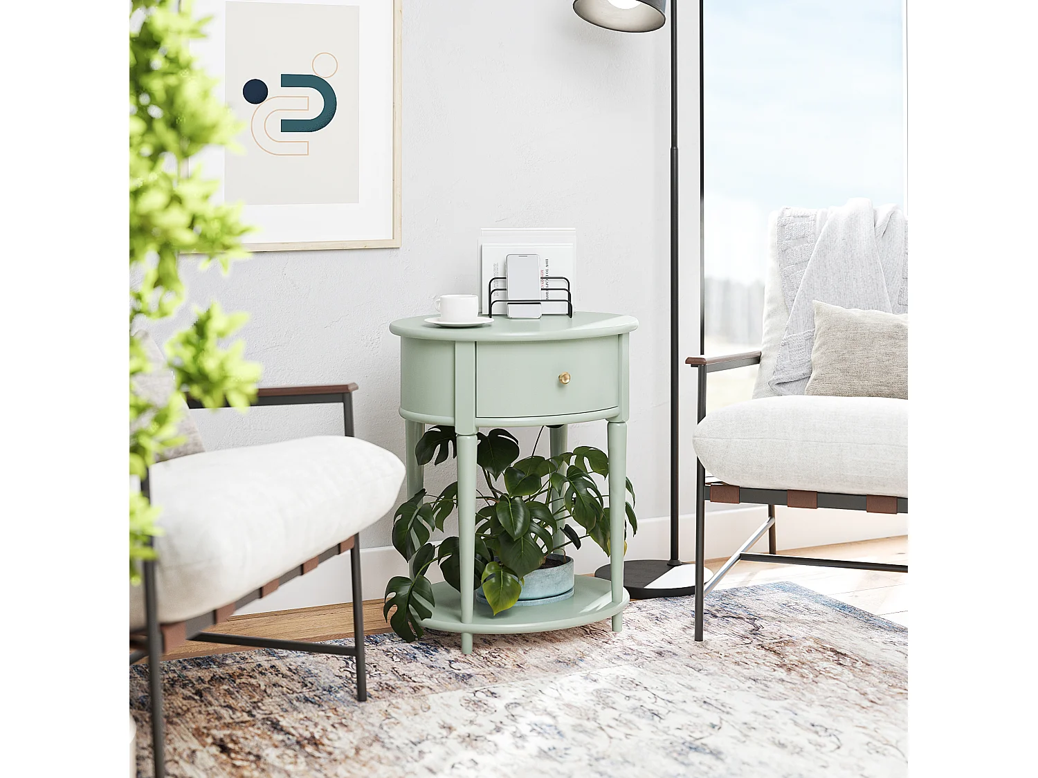 Eindtafel Lichtgroen