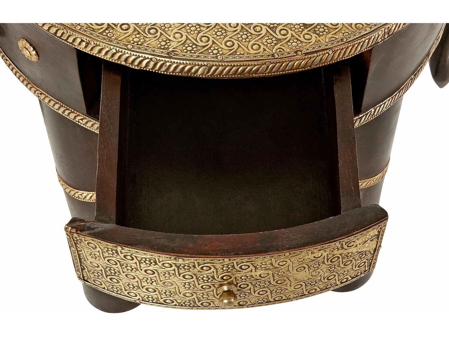 Cómoda com 3 gavetas Cinza / Carvalho