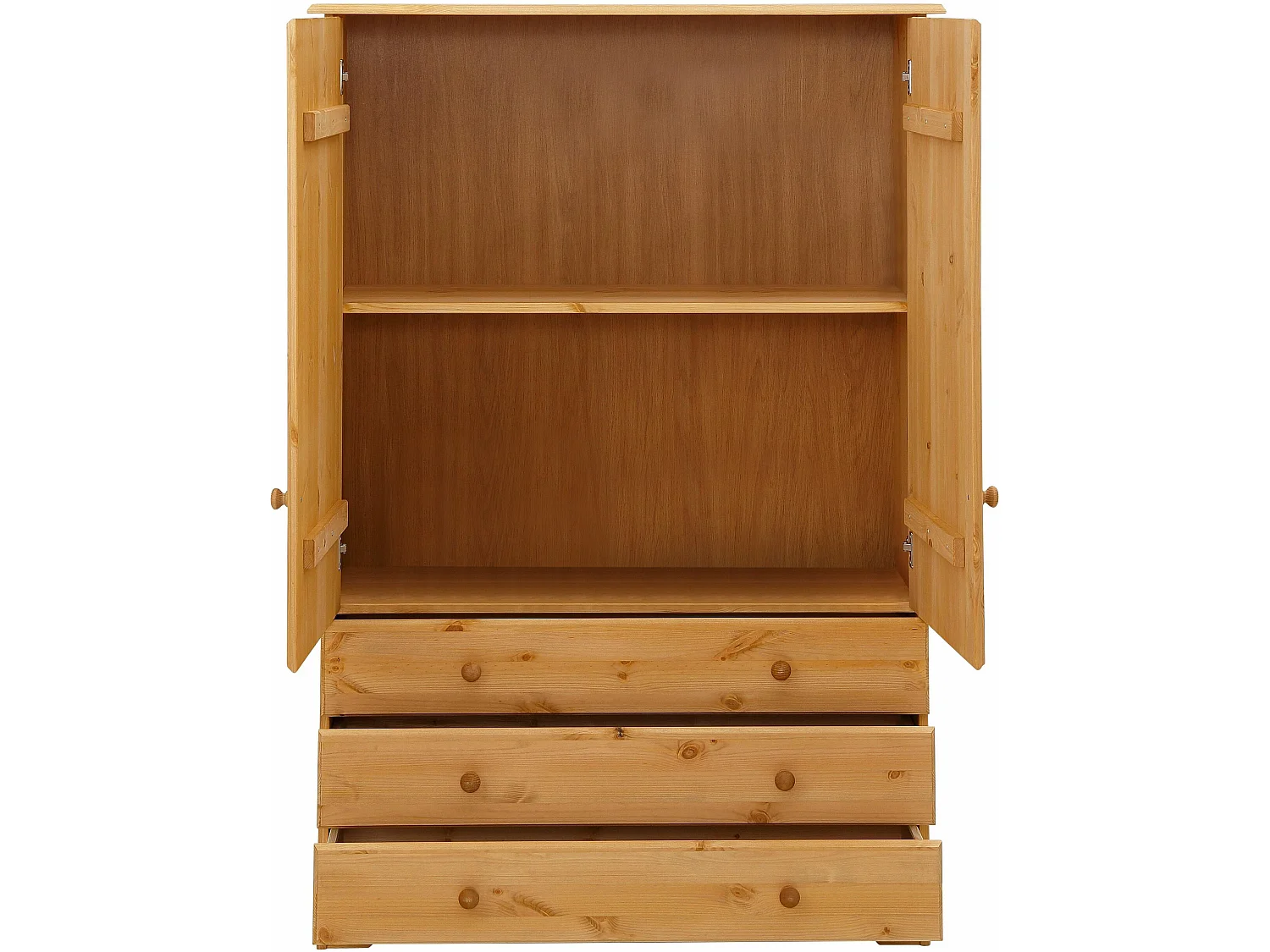 Minik Lino Armadio 2 Ante 3 Cassetti