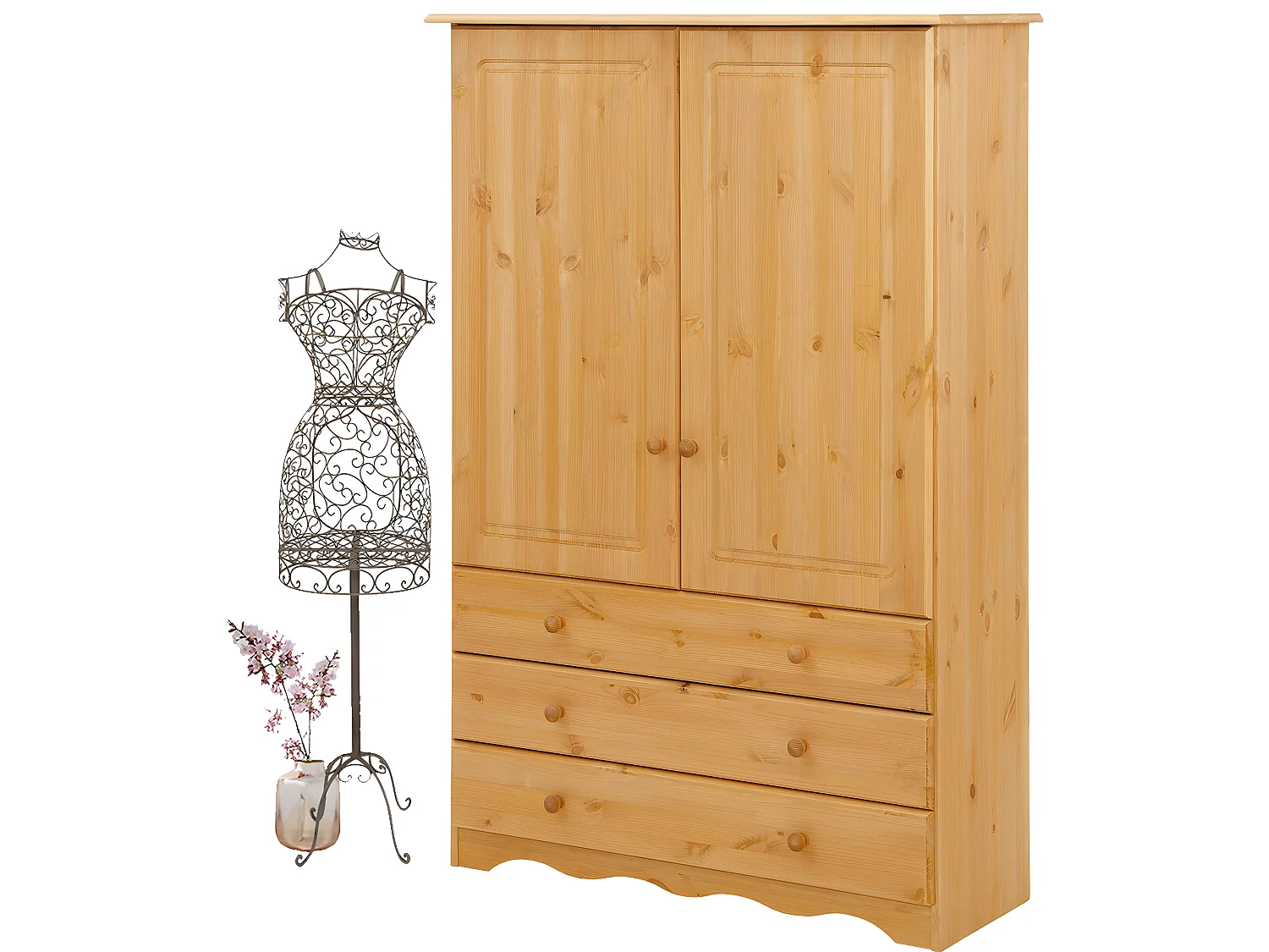 Minik Linnenkast 2 Deuren 3 Laden