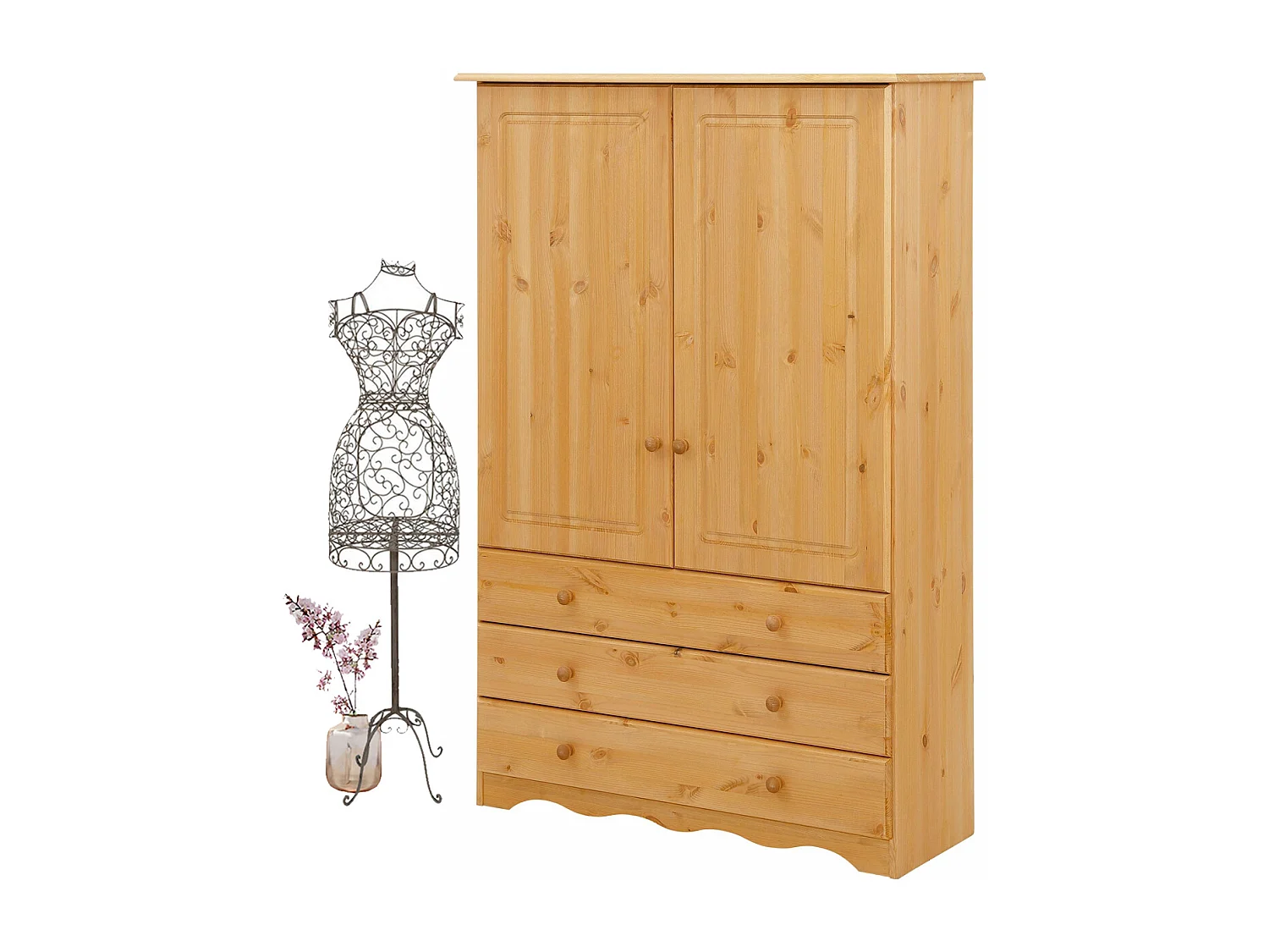 Minik Linnenkast 2 Deuren 3 Laden