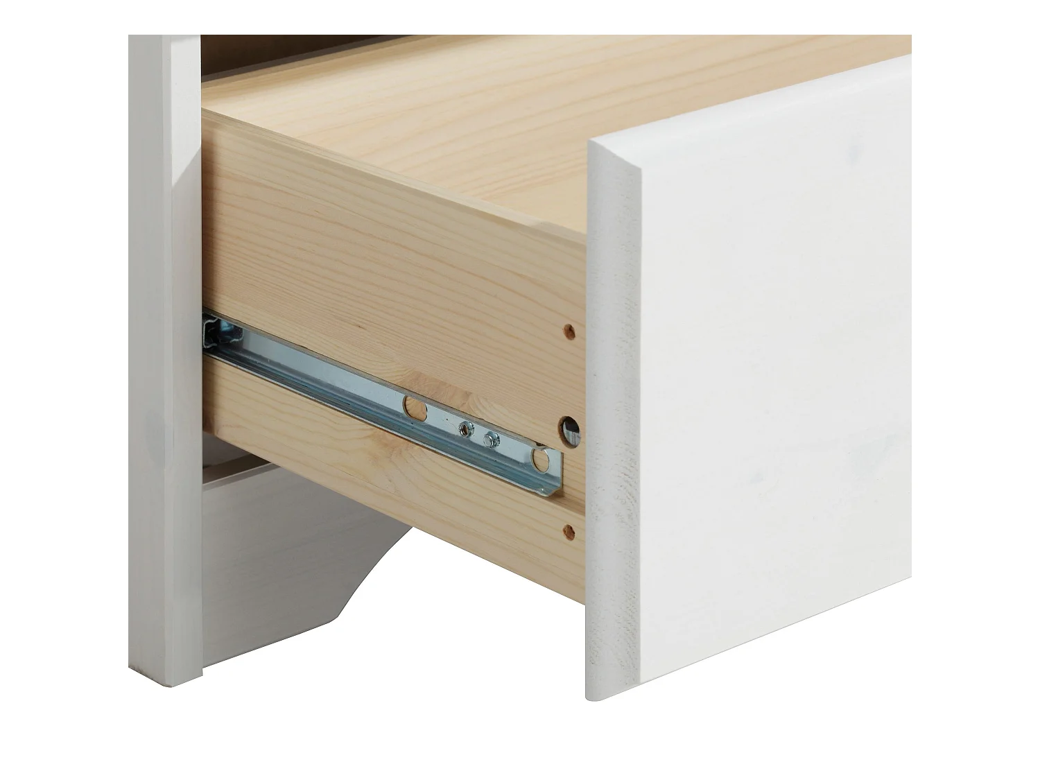 Minik Armario Lino 2 Puertas 3 Cajones Blanco