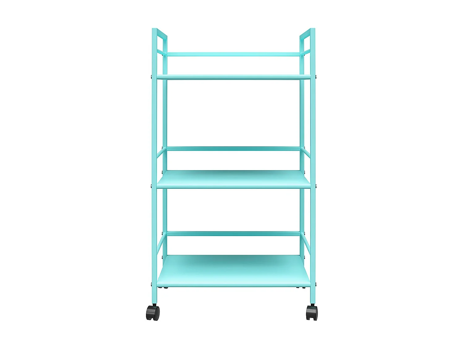 Cache | Carrello rotante in metallo menta