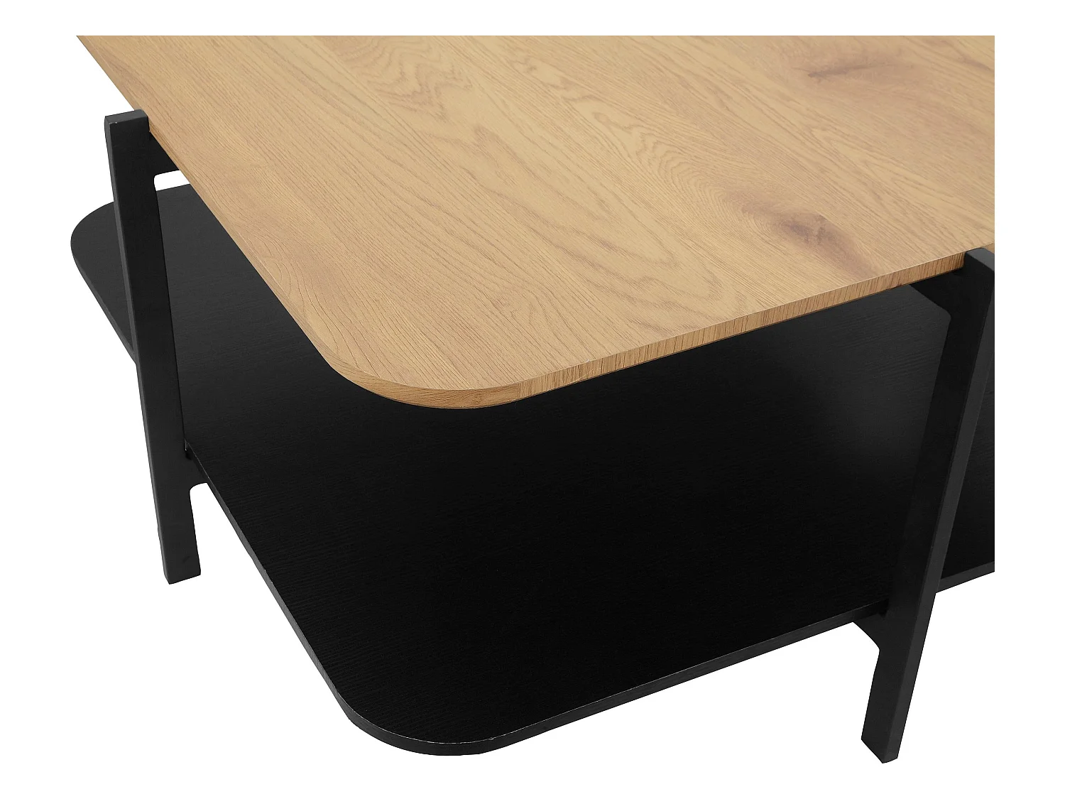 Aros Salontafel Eiken Zwart