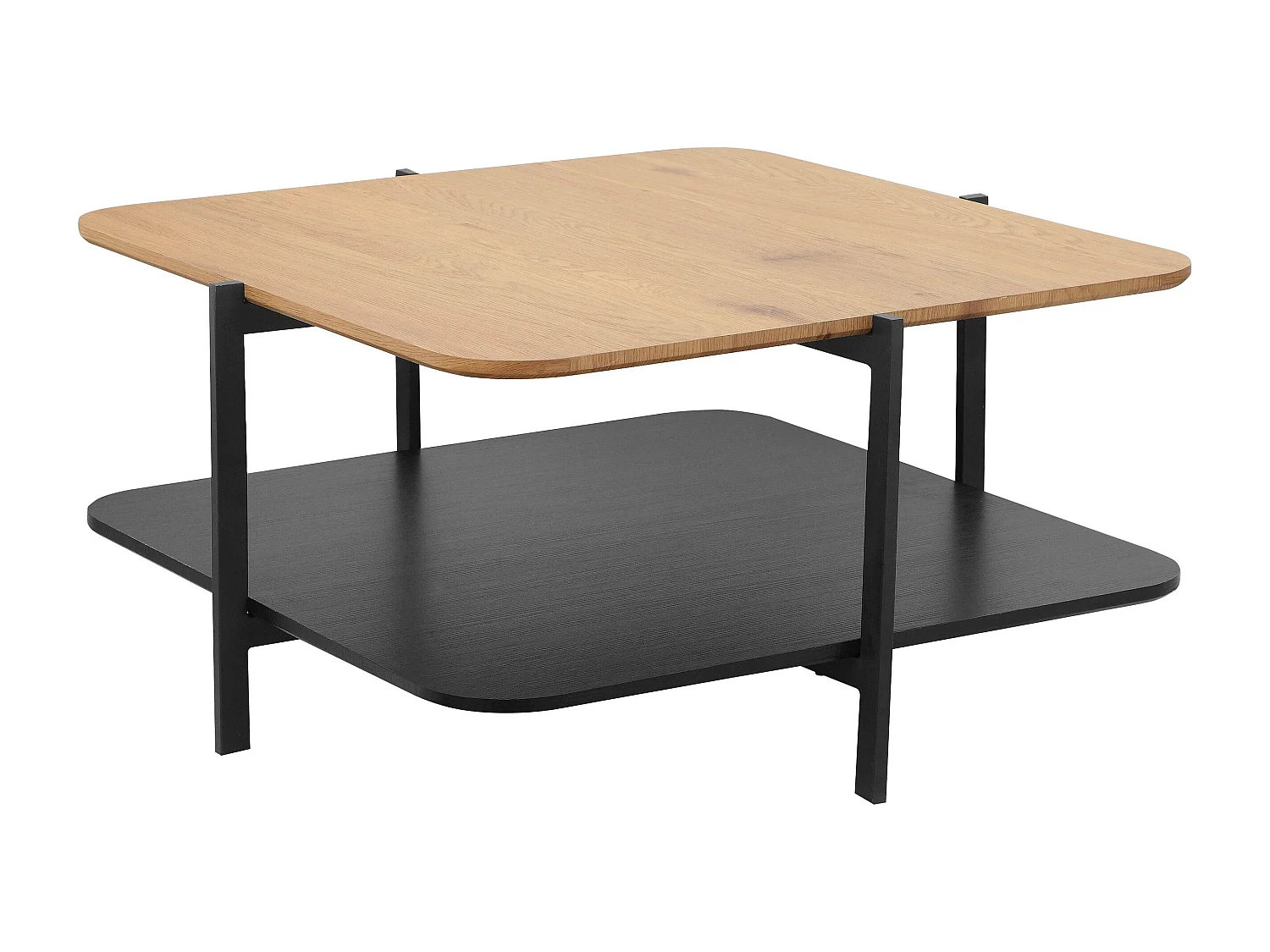 Aros Salontafel Eiken Zwart