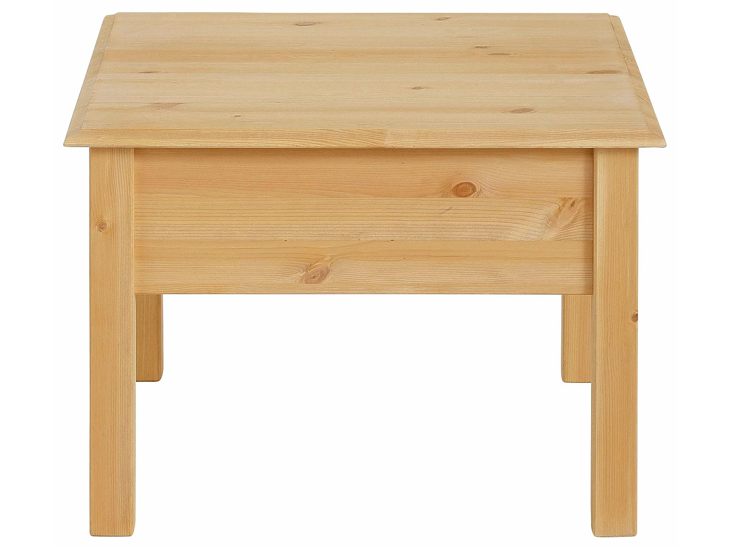 Laura|Table basse avec 1 tiroir en pin