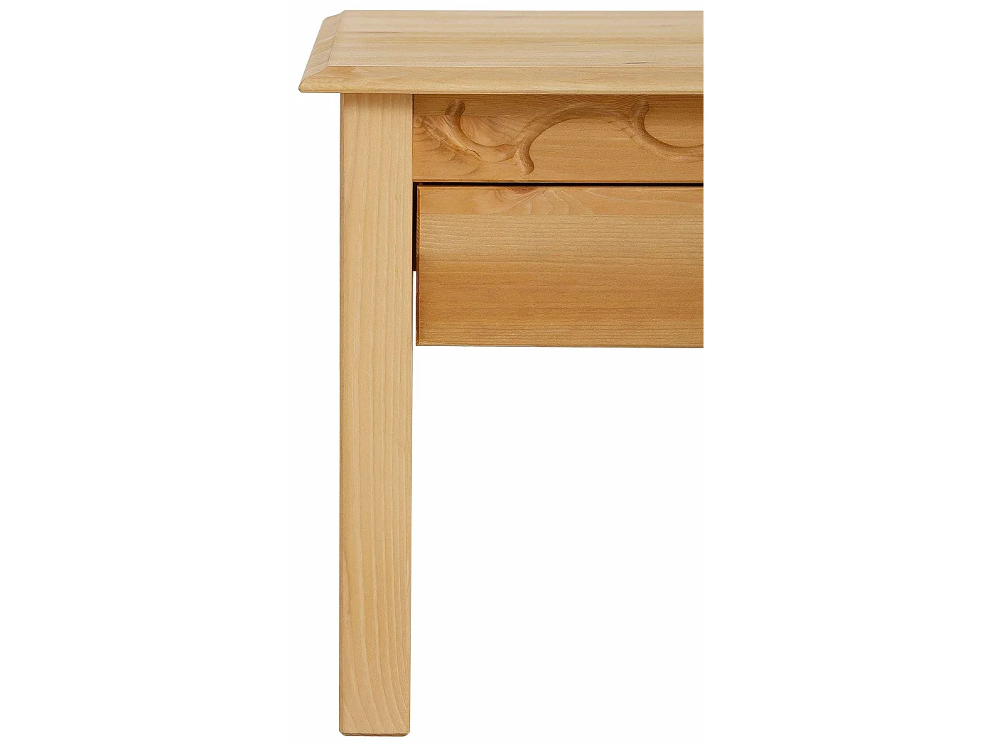 Laura|Table basse avec 1 tiroir en pin