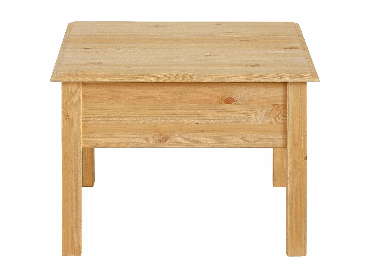 Laura|Table basse avec 1 tiroir en pin