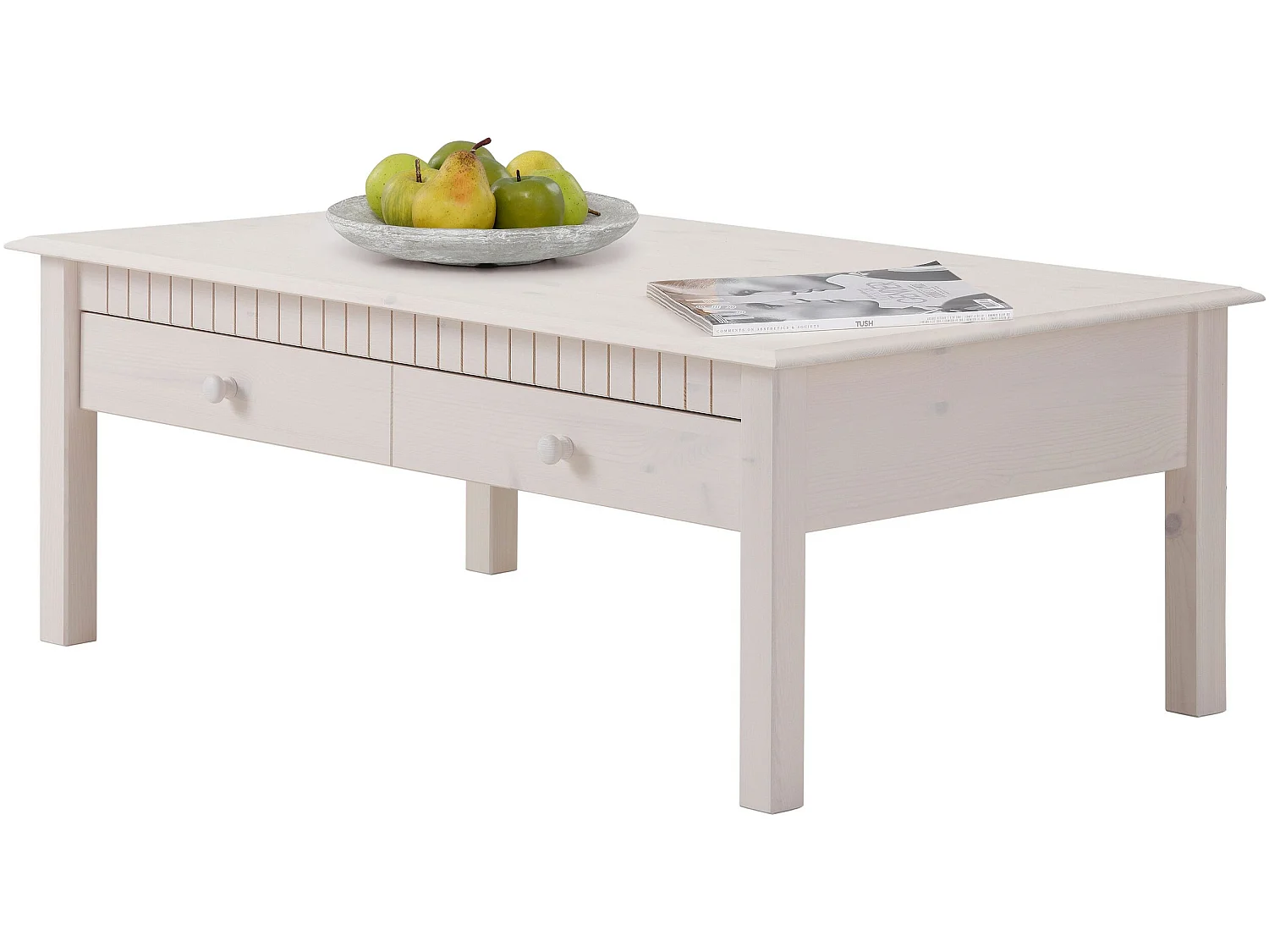 Lisa Salontafel 2 Deuren Wit