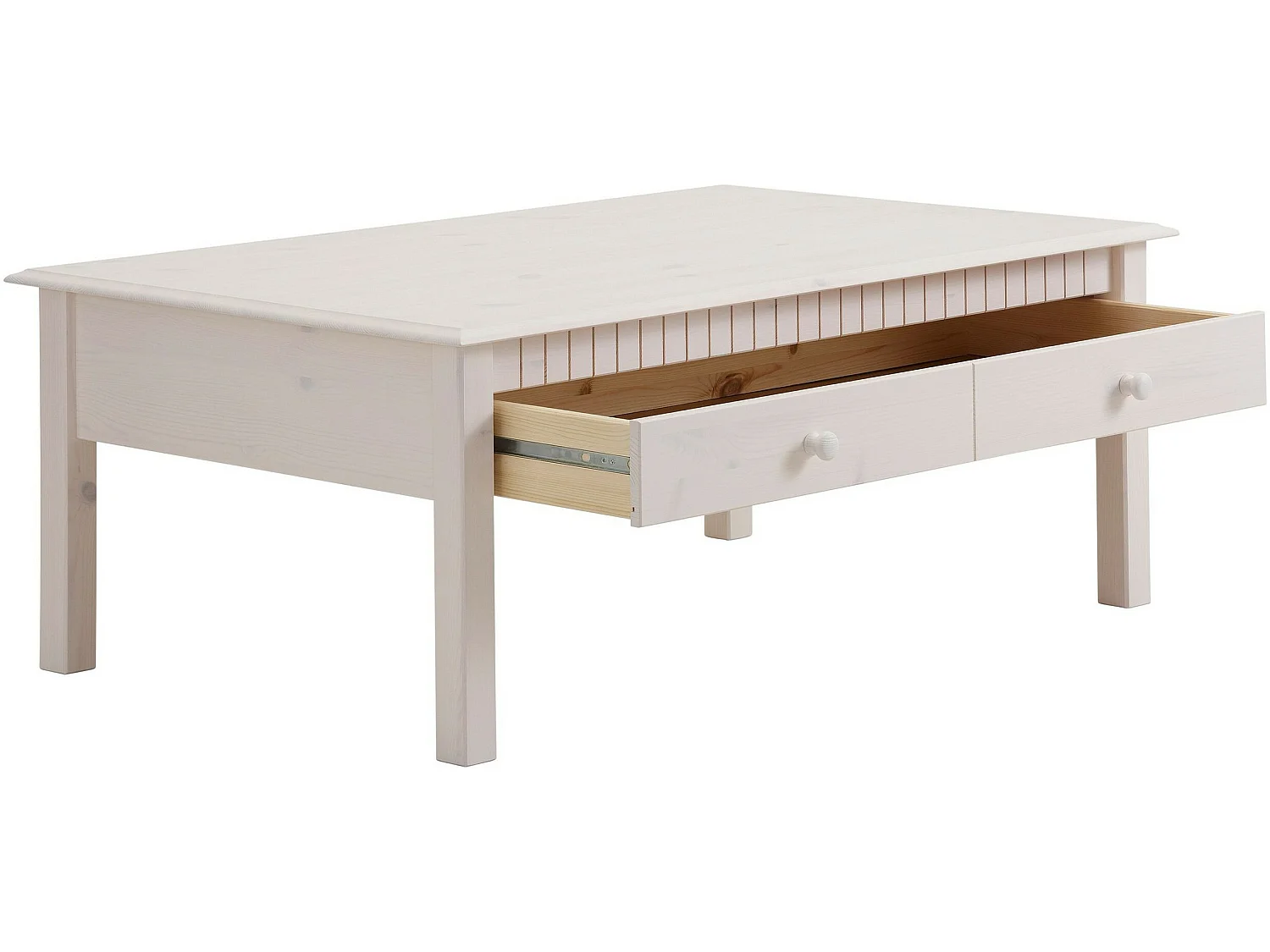 Lisa Tavolino 2 Ante Bianco