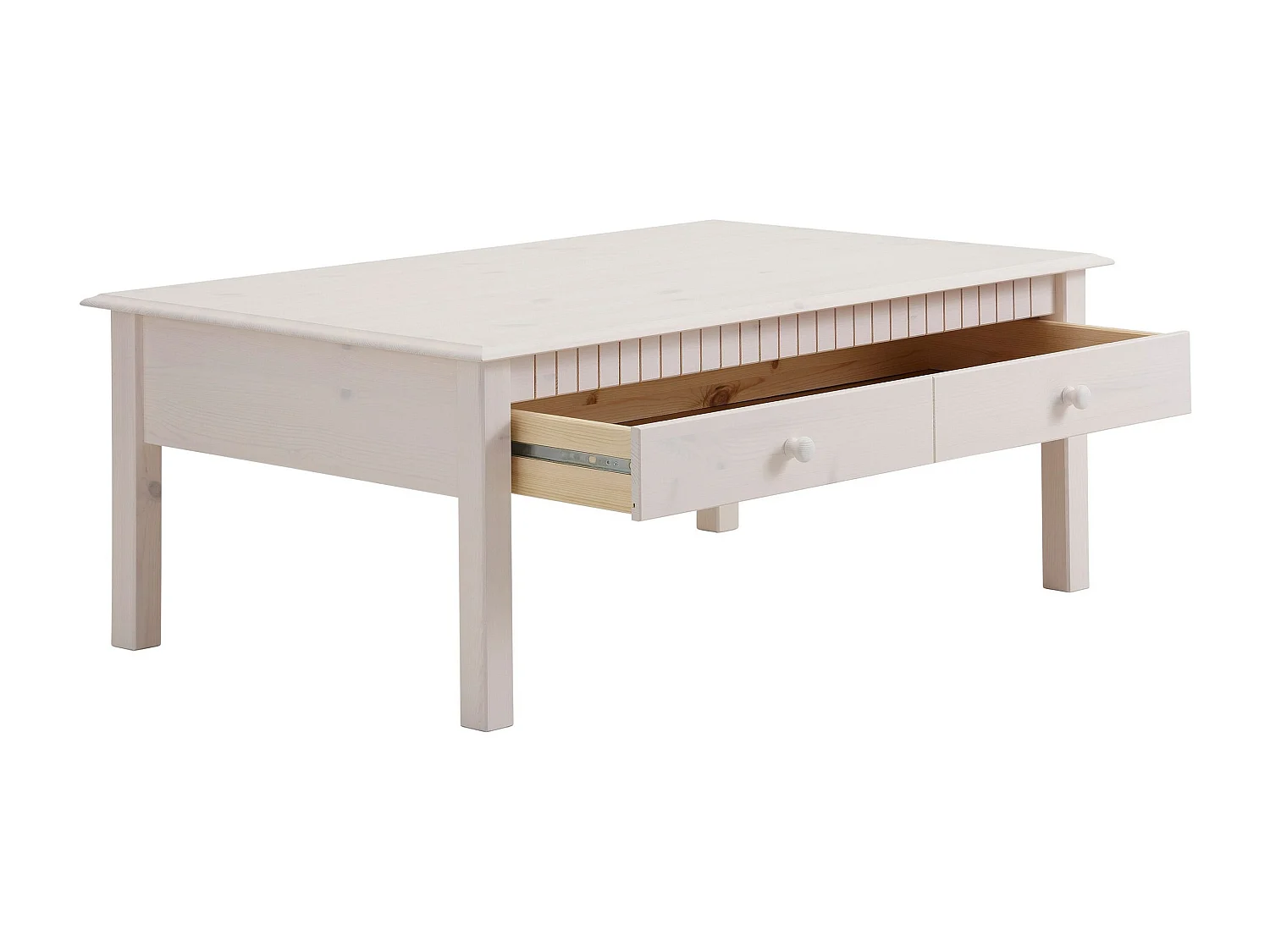 Lisa Tavolino 2 Ante Bianco