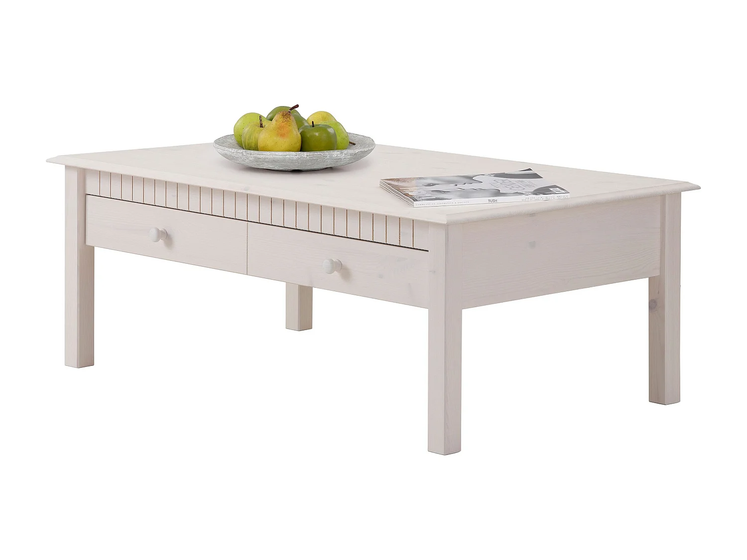 Lisa Tavolino 2 Ante Bianco