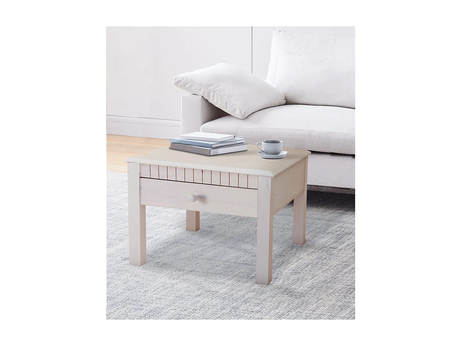 Lisa Salontafel 1 Deur Wit
