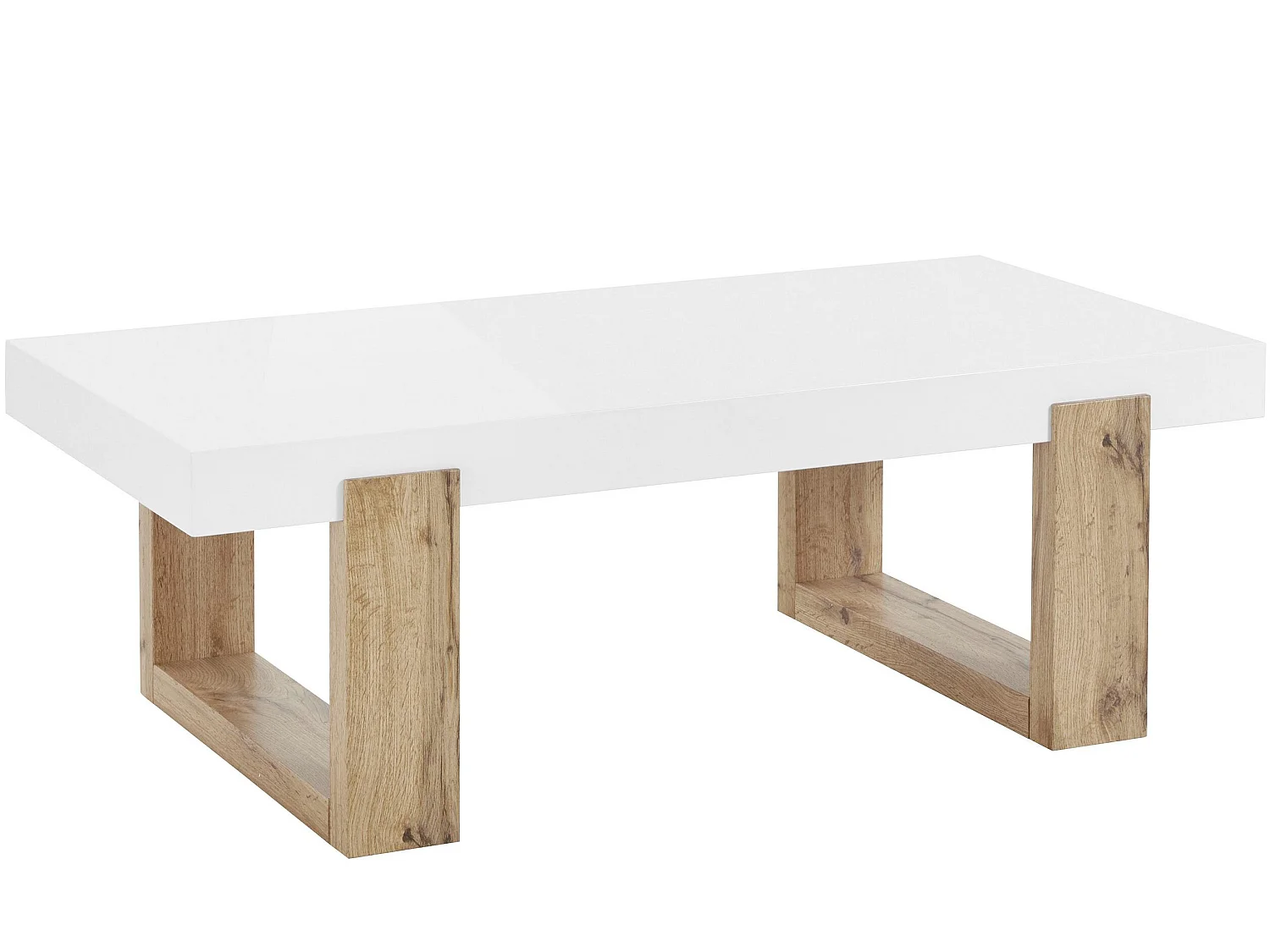 Solid|Table basse solide Pieds en chêne blanc