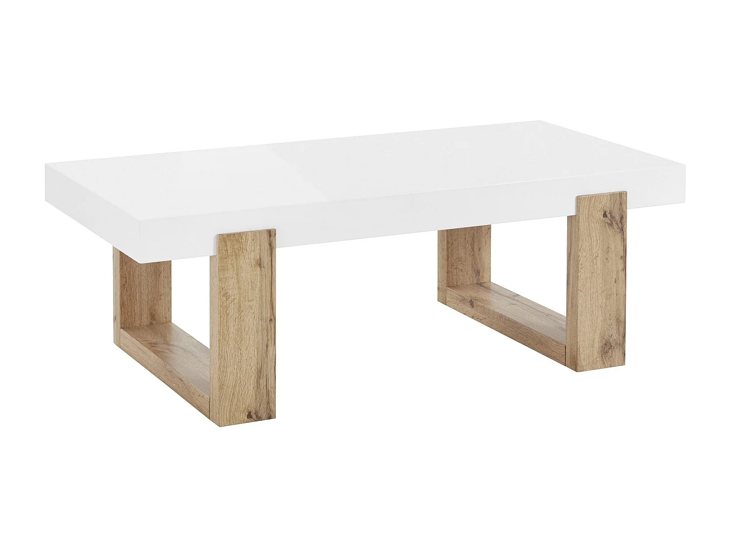 Solid|Table basse solide Pieds en chêne blanc