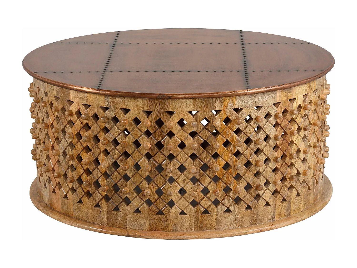 Vikrim Couchtisch Braun