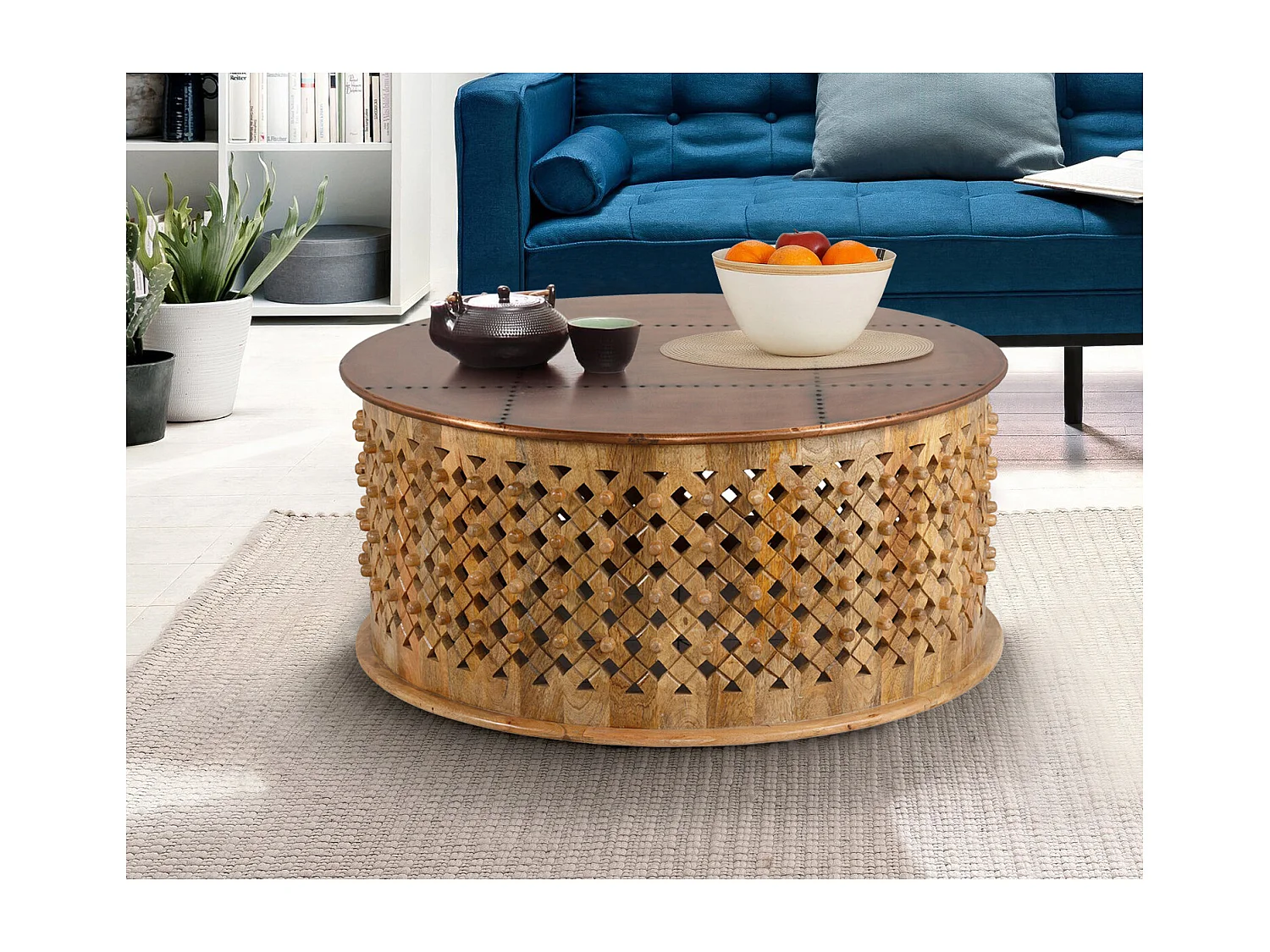 Vikrim Couchtisch Braun