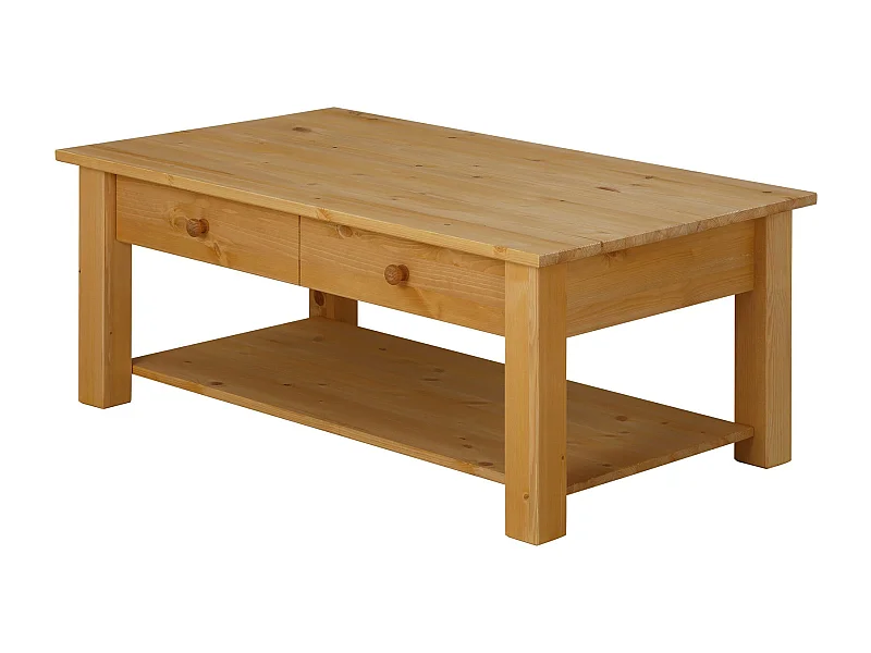 Chicago|Table basse en pin nature