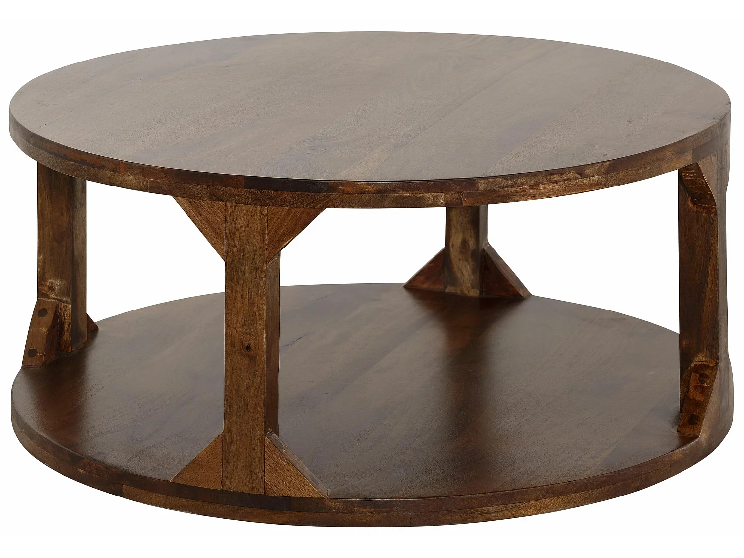 Sharada | Mesa de centro 60 cm Castanho