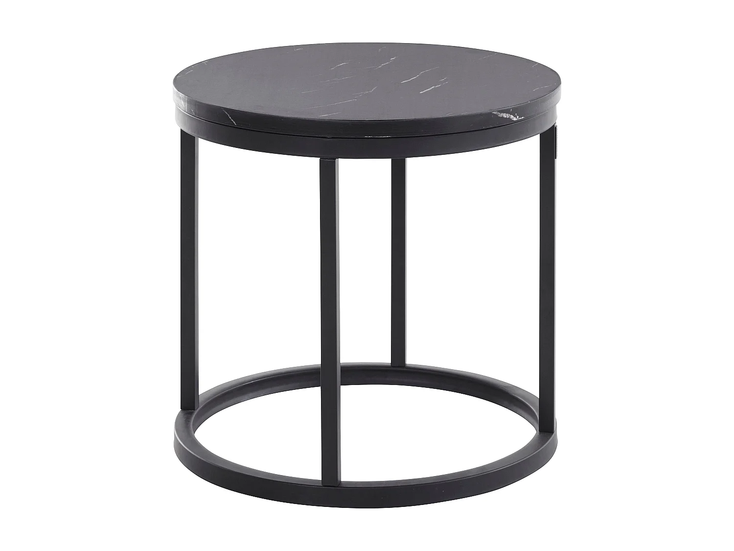 Greco | Table basse en MDF mamor noir