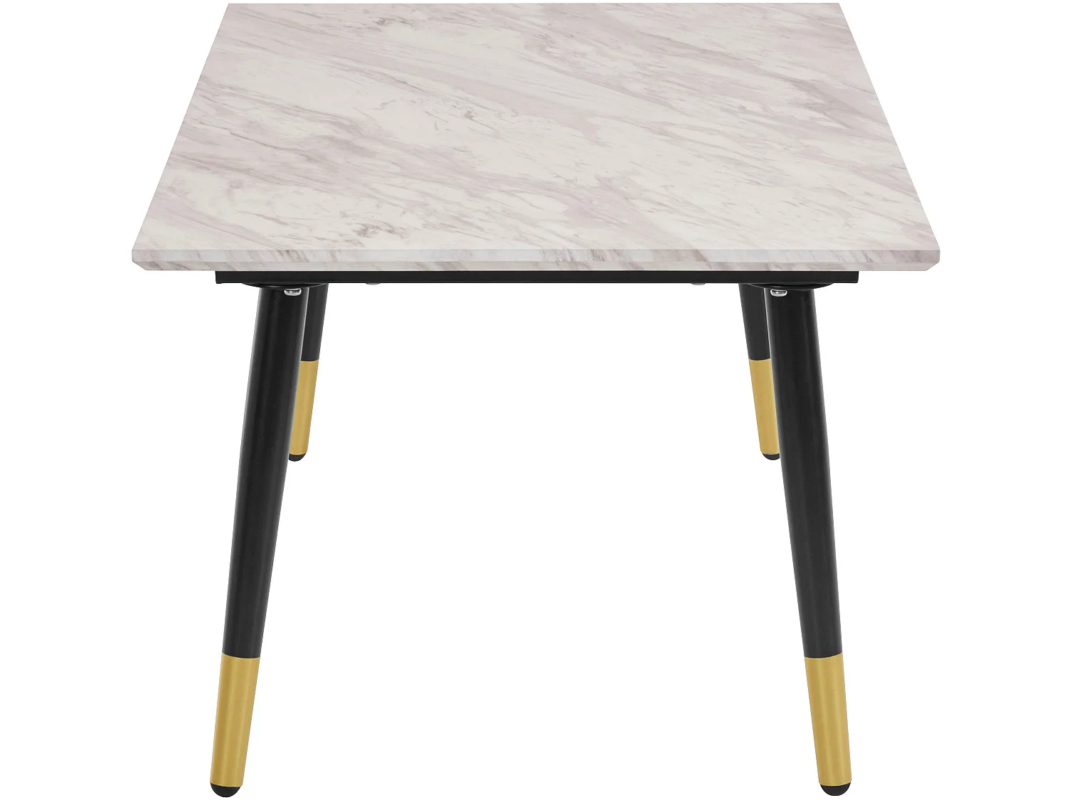 Aurora | Mesa de centro com 1 prateleira em MDF cinzento