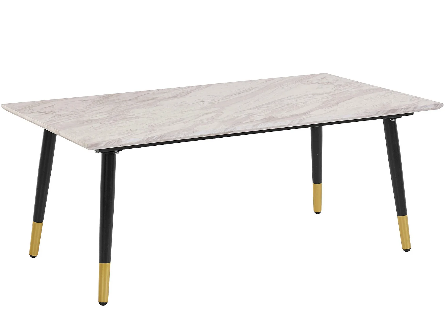 Aurora | Mesa de centro com 1 prateleira em MDF cinzento