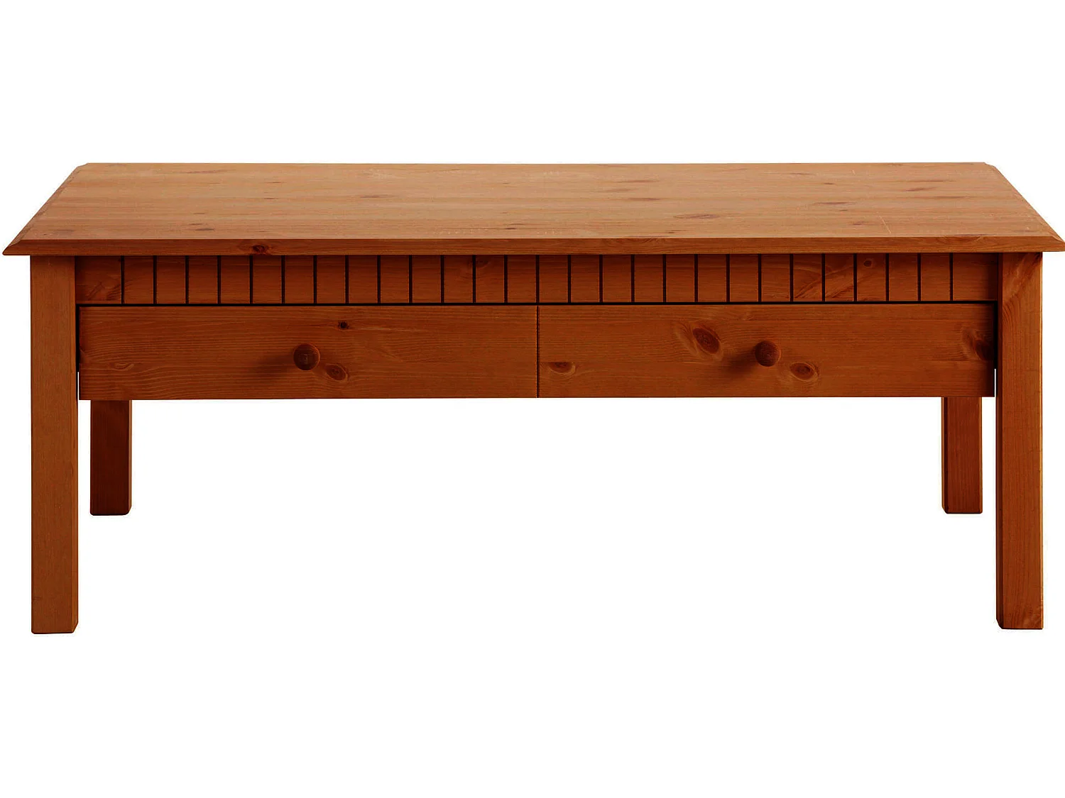 Lisa|Table basse 2 portes cerisier