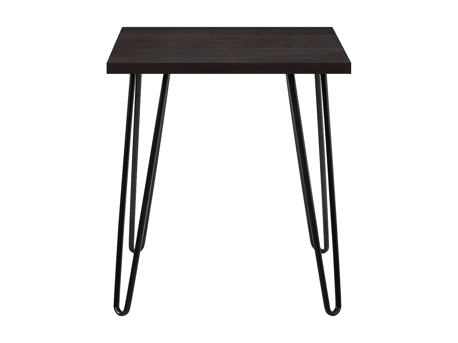 Owen | Table d'appoint en aspect bois couleur espresso