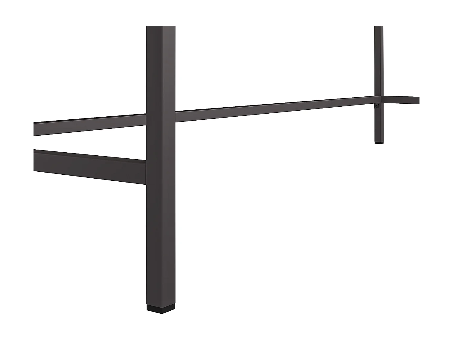 Escritorio para computadora Bradford. gris grafito