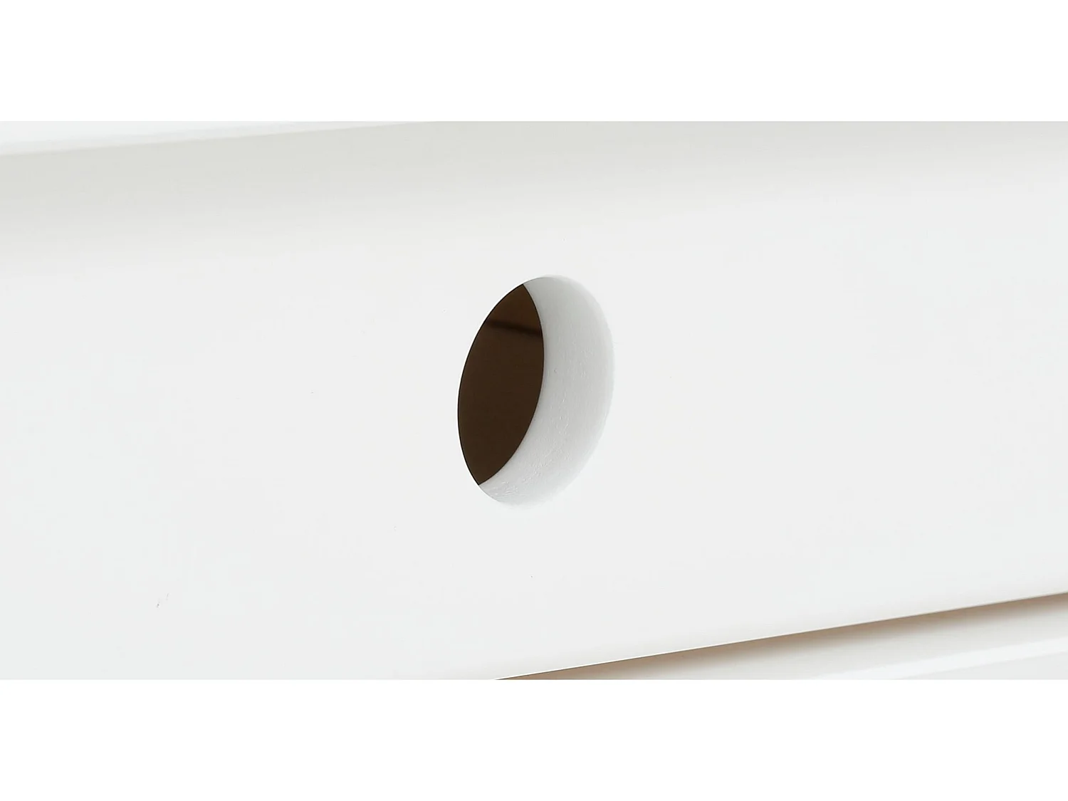 Square Line Schreibtisch mit 2 Schubladen