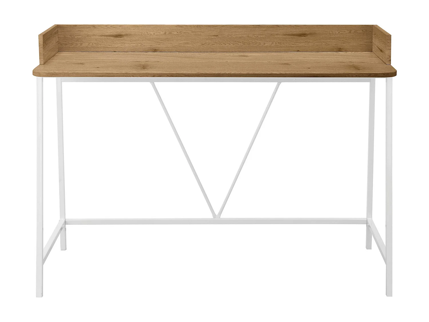 Savona|Bureau en MDF chêne blanc