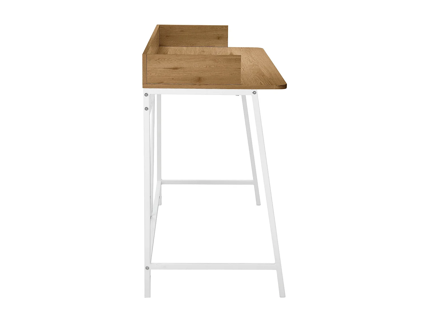 Savona|Bureau en MDF chêne blanc