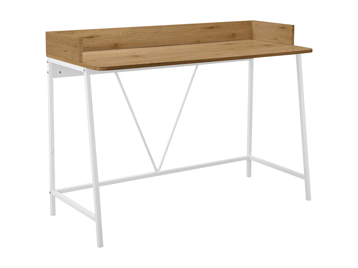 Savona|Bureau en MDF chêne blanc