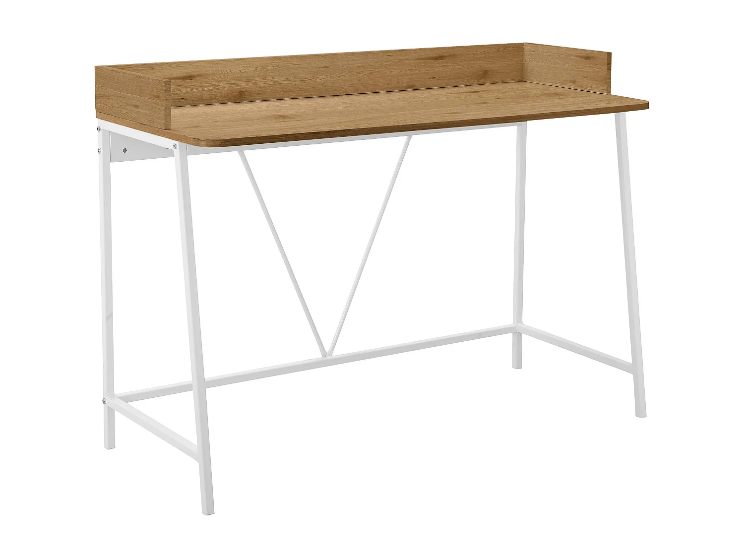 Savona|Bureau en MDF chêne blanc