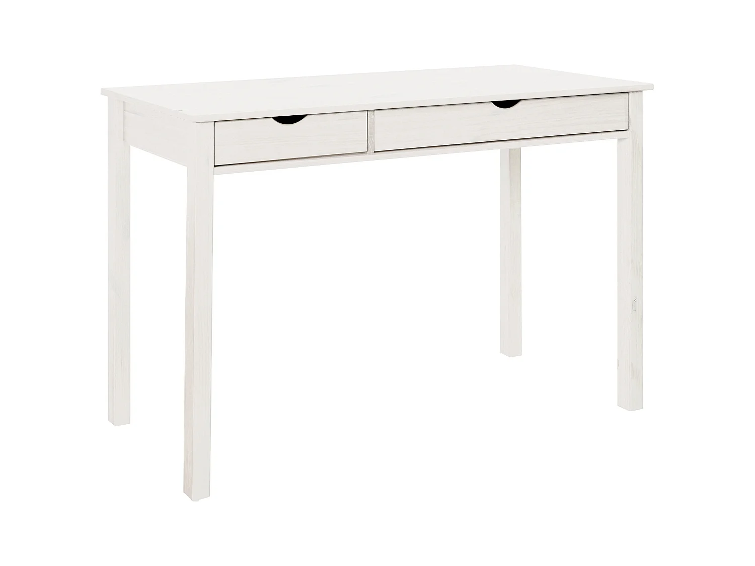 Gava|Bureau avec 2 portes en pin blanc