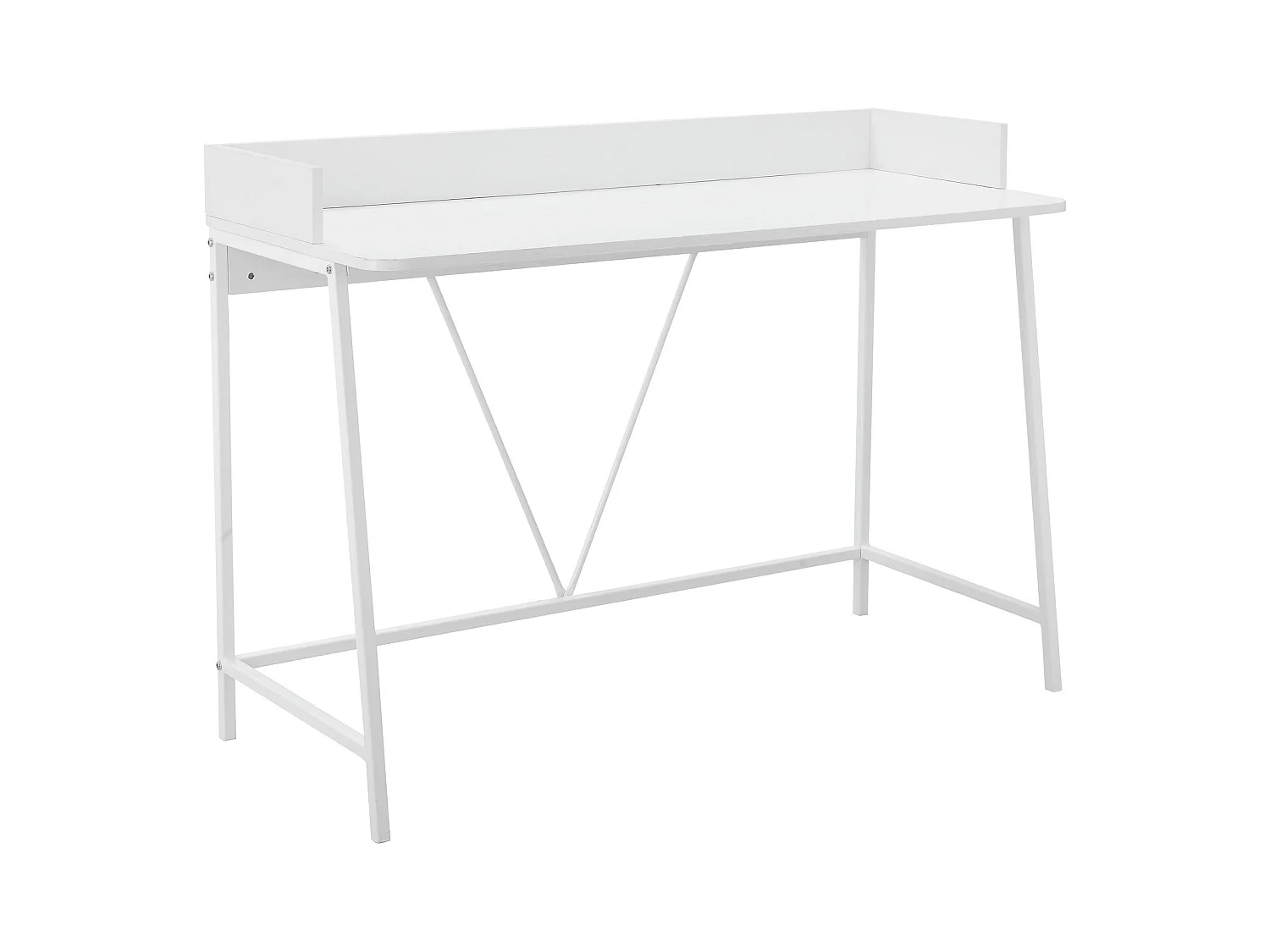 Savona|Bureau en MDF blanc