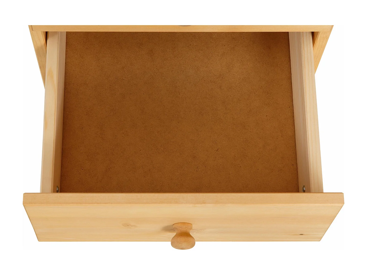 Lisa|Bureau avec 1 porte 3 tiroirs en pin