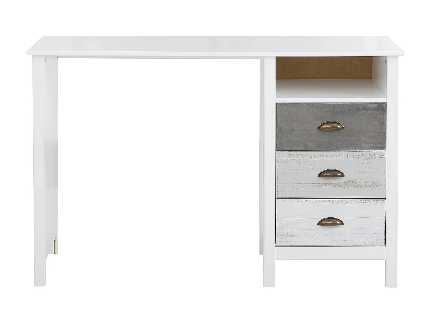 Salva|Bureau avec 3 tiroirs