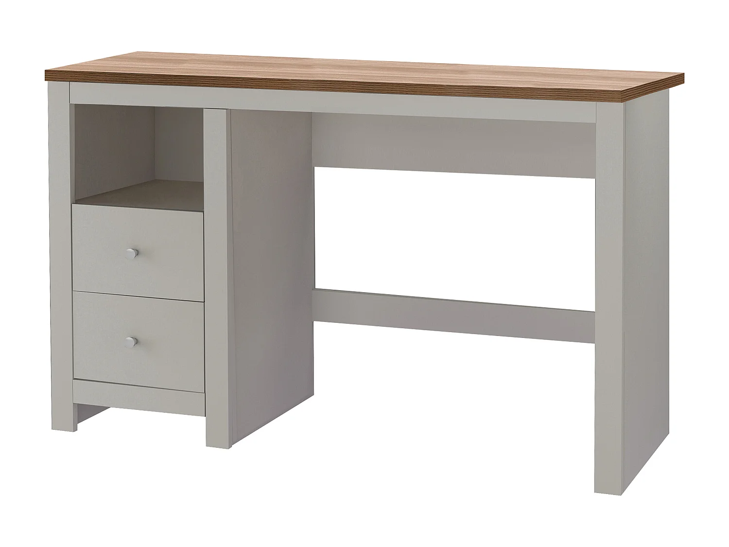 Emerald Bureau 2 Deuren Eiken Crème