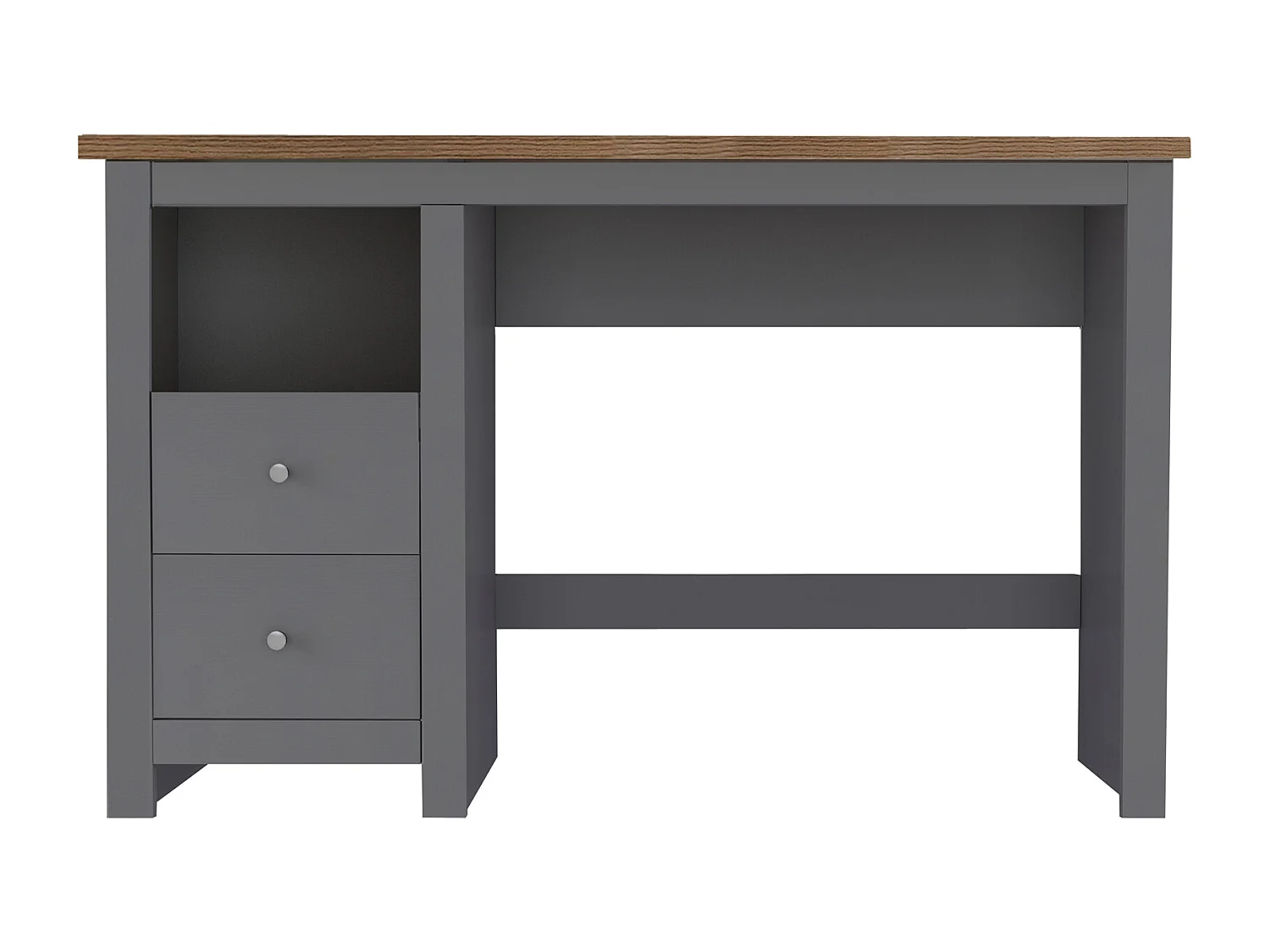 Emerald Bureau 2 Deuren EikenGrijs