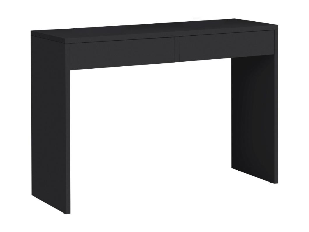 Mesa de computador em aglomerado de madeira e estrutura metálica
