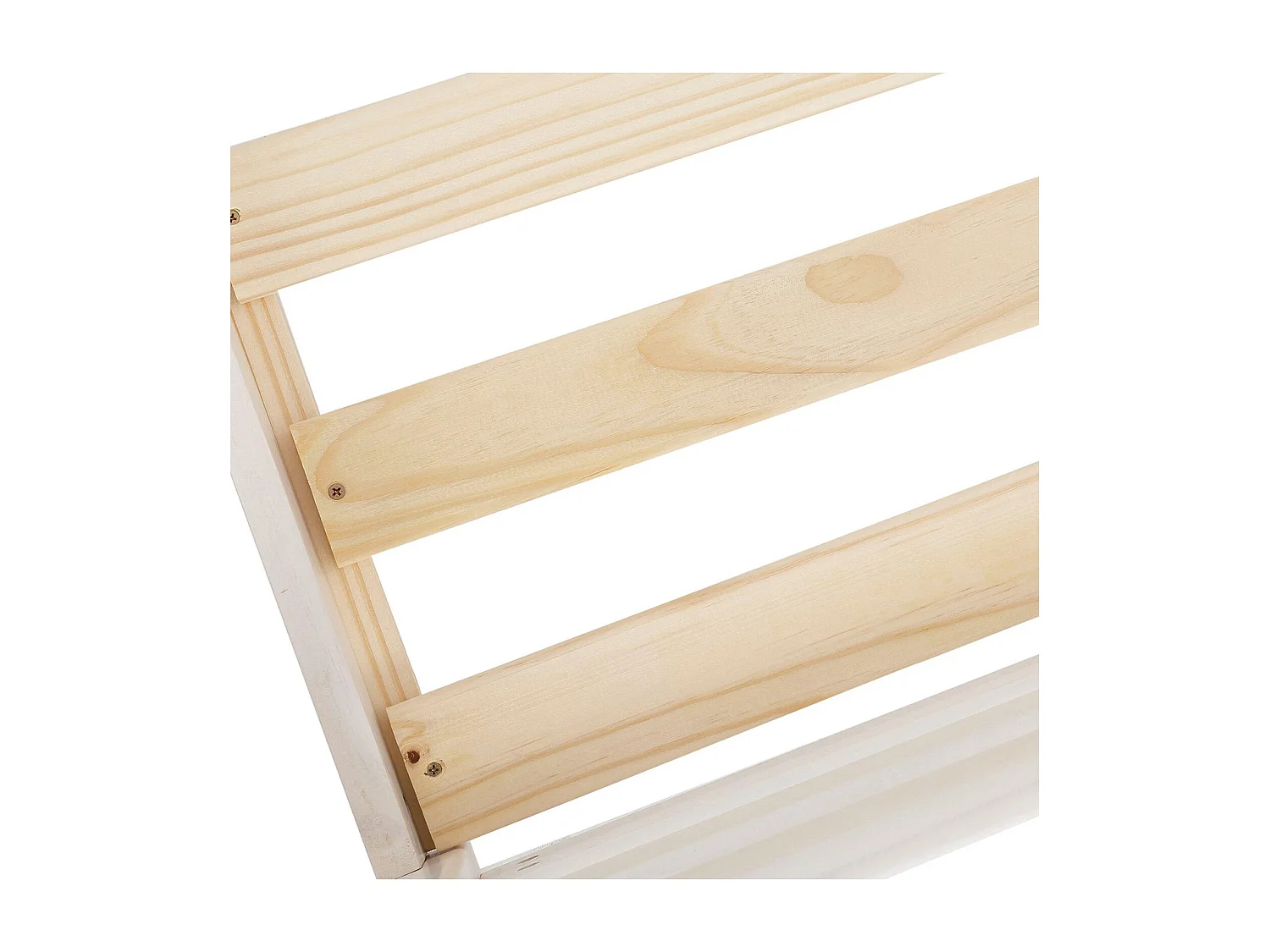 Alpi2|Lit de jour avec baldaquin en bois blanc 90x200