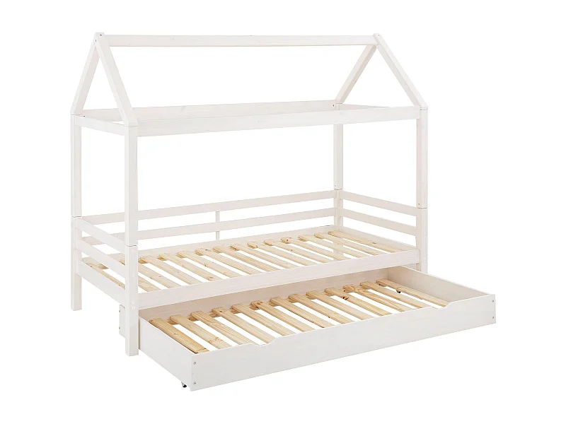 Alpi2 daybed met baldakijn wit