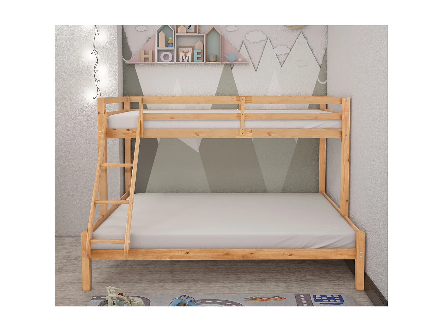 Alpi2|Lit superposé en bois 140x200