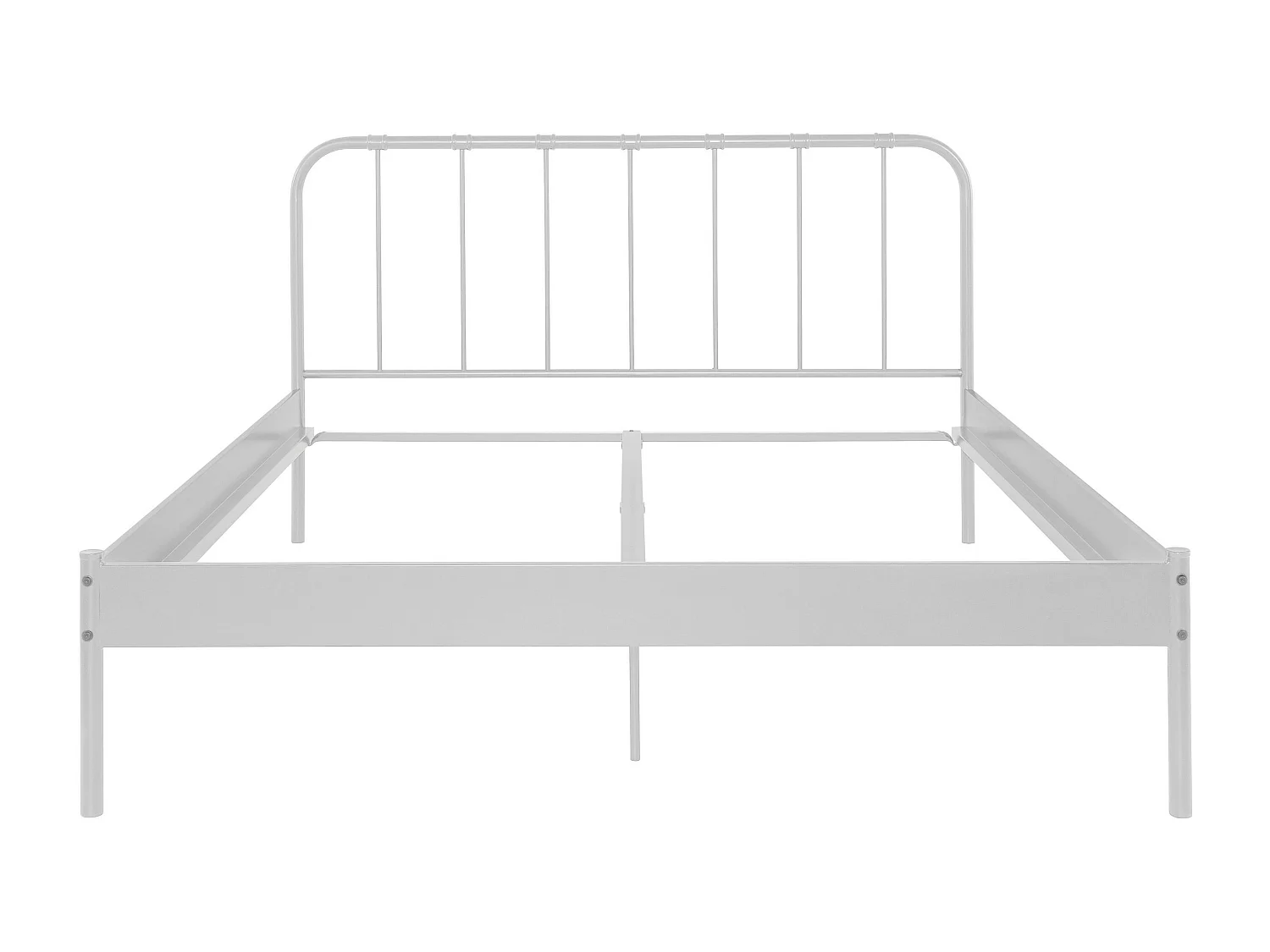 Aaron bed 180 Wit Metaal