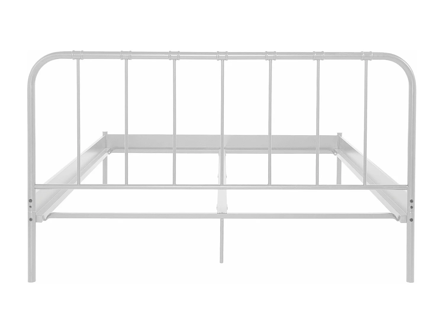 Aaron bed 180 Wit Metaal