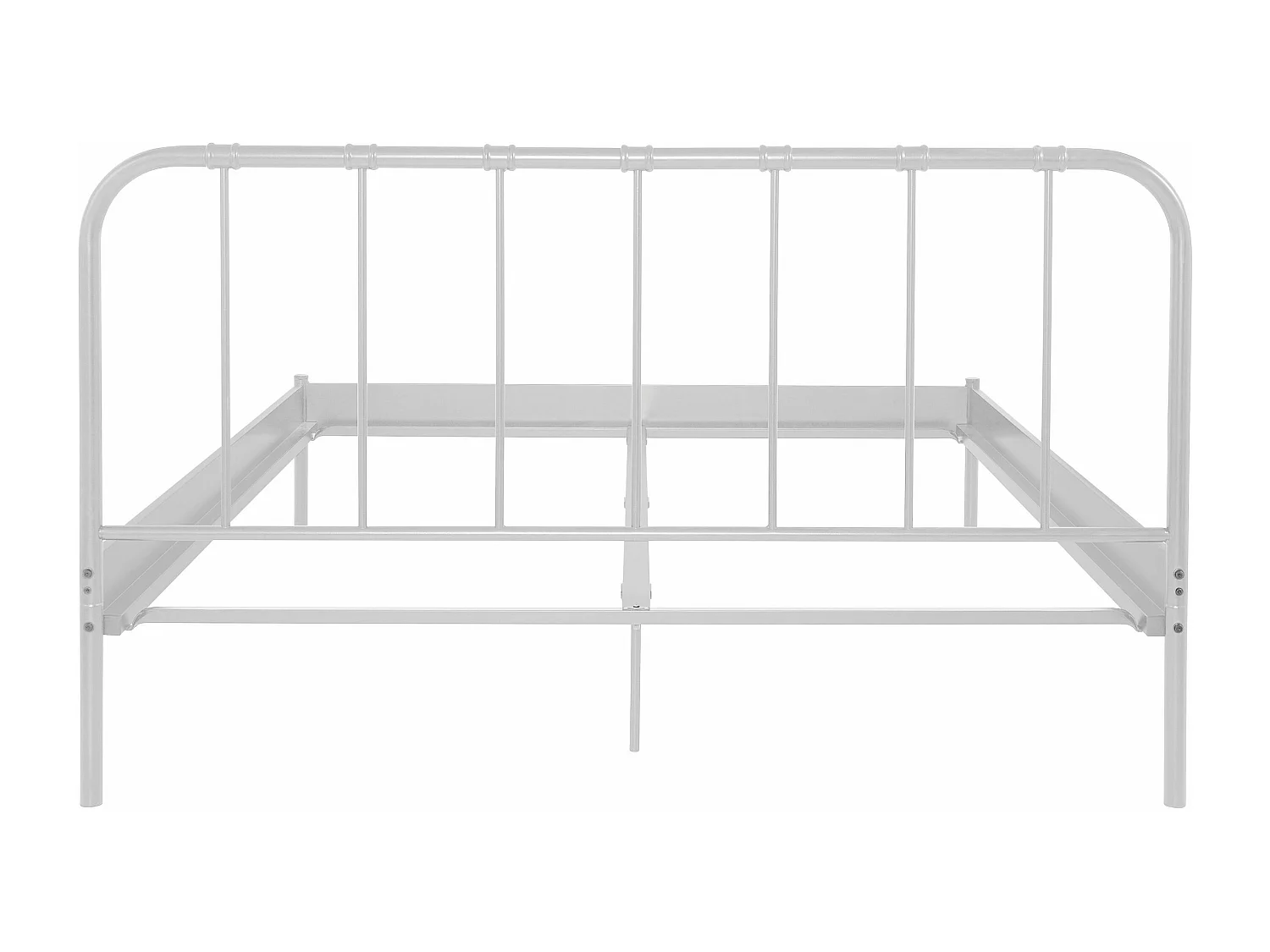 Aaron bed 180 Wit Metaal