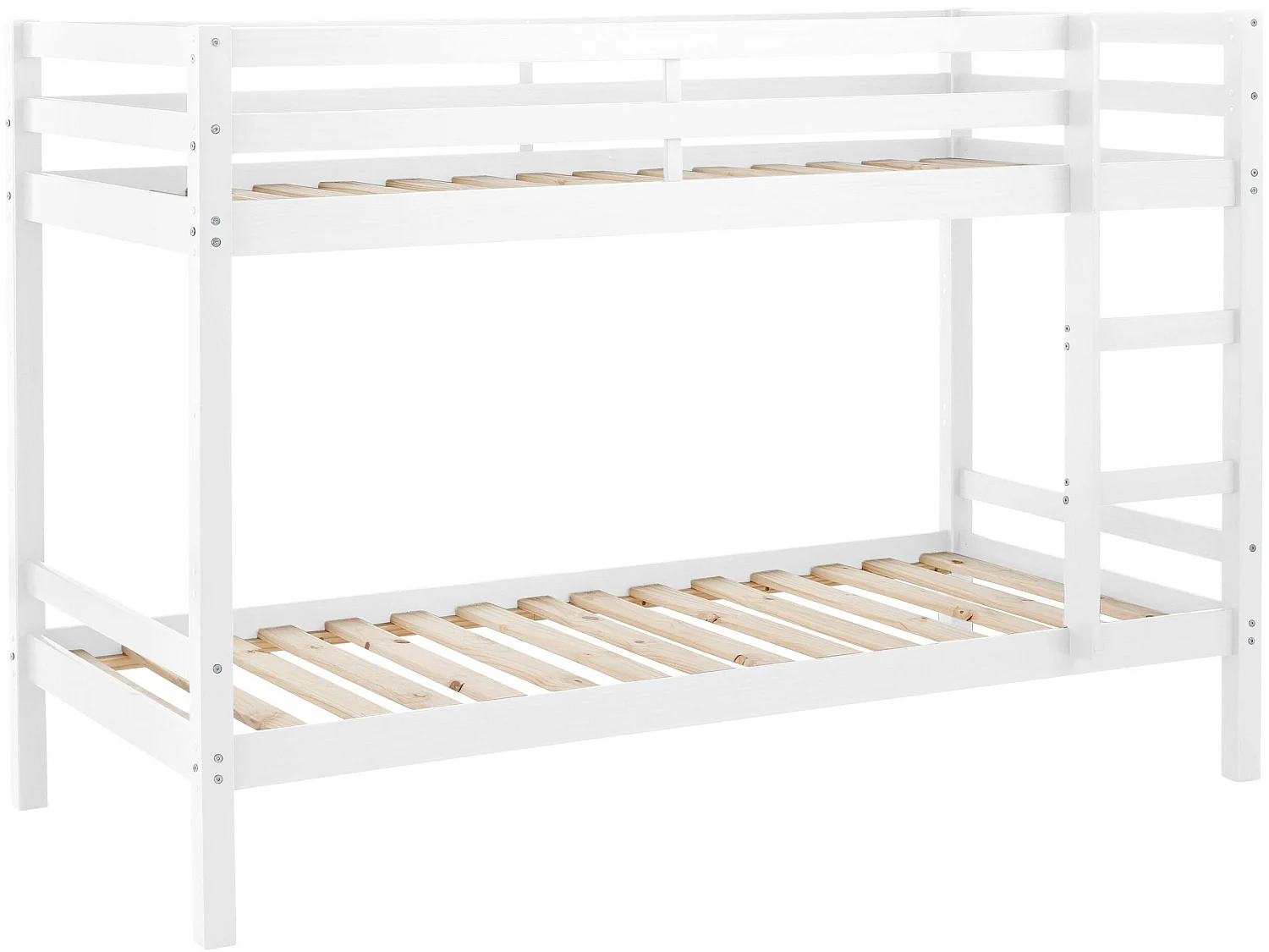 Alpi|Lit superposé en pin blanc 90x200